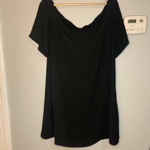Black off the shoulder women’s Lg BP. Blouse.